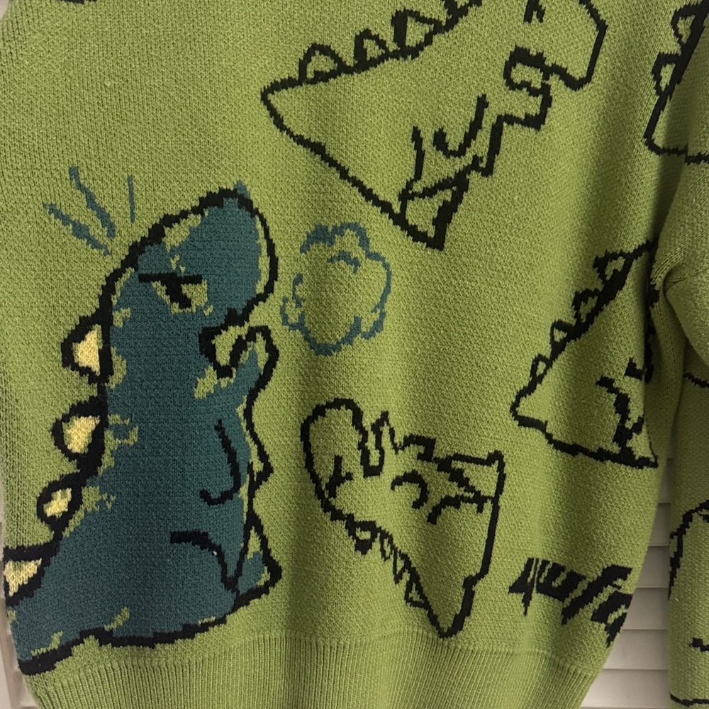 Aelfric Eden Green Dinosaur Sweater - Picture 3 of 3